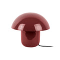 Mushroom Table Lamp — Red