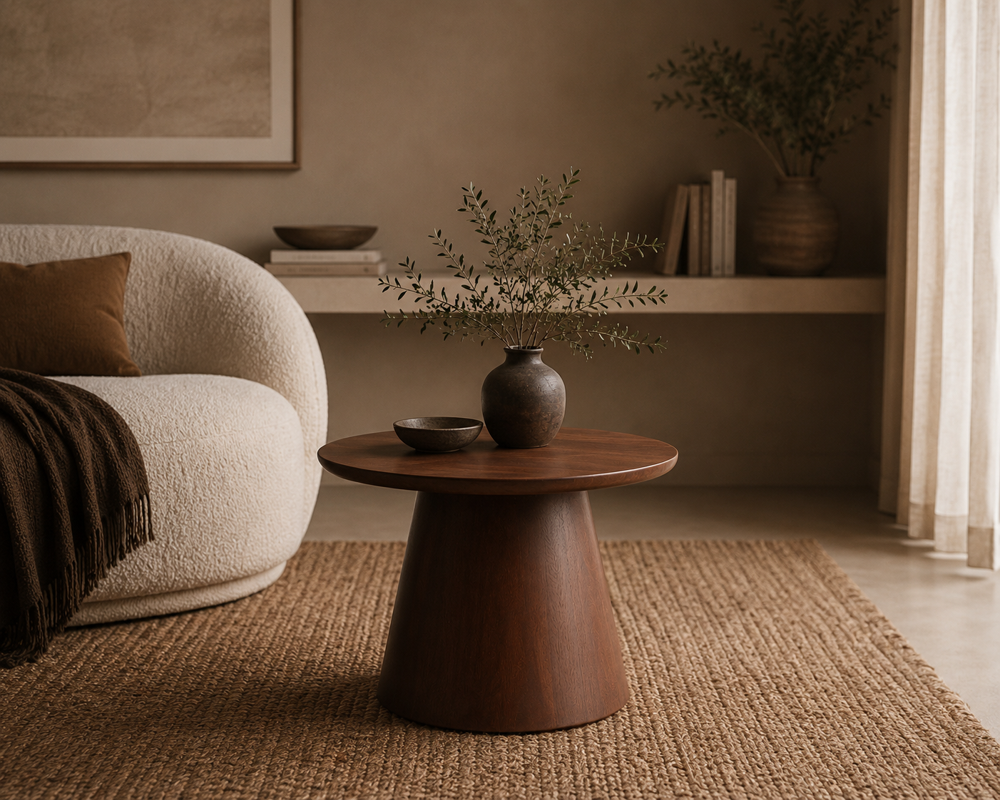 Bullnose Cone Side Table