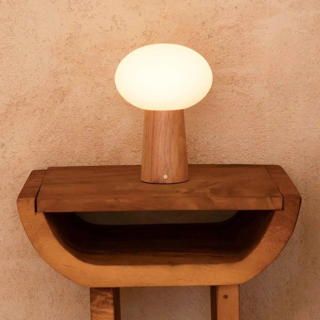 Max Table Lamp — Light Brown
