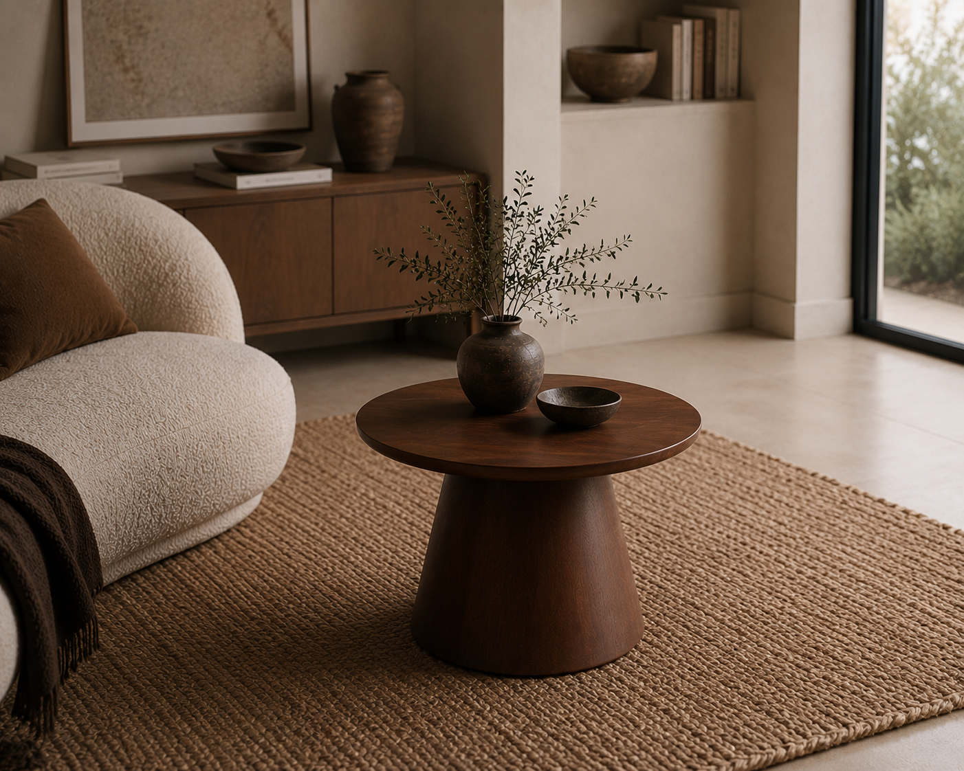 Bullnose Cone Side Table