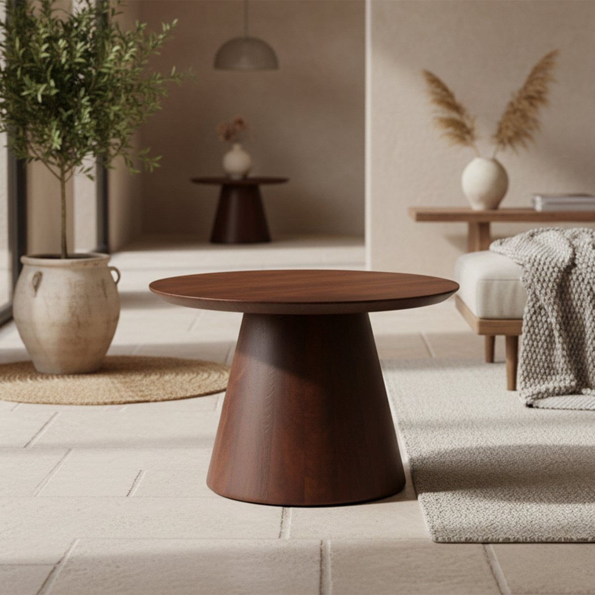 Bullnose Cone Side Table