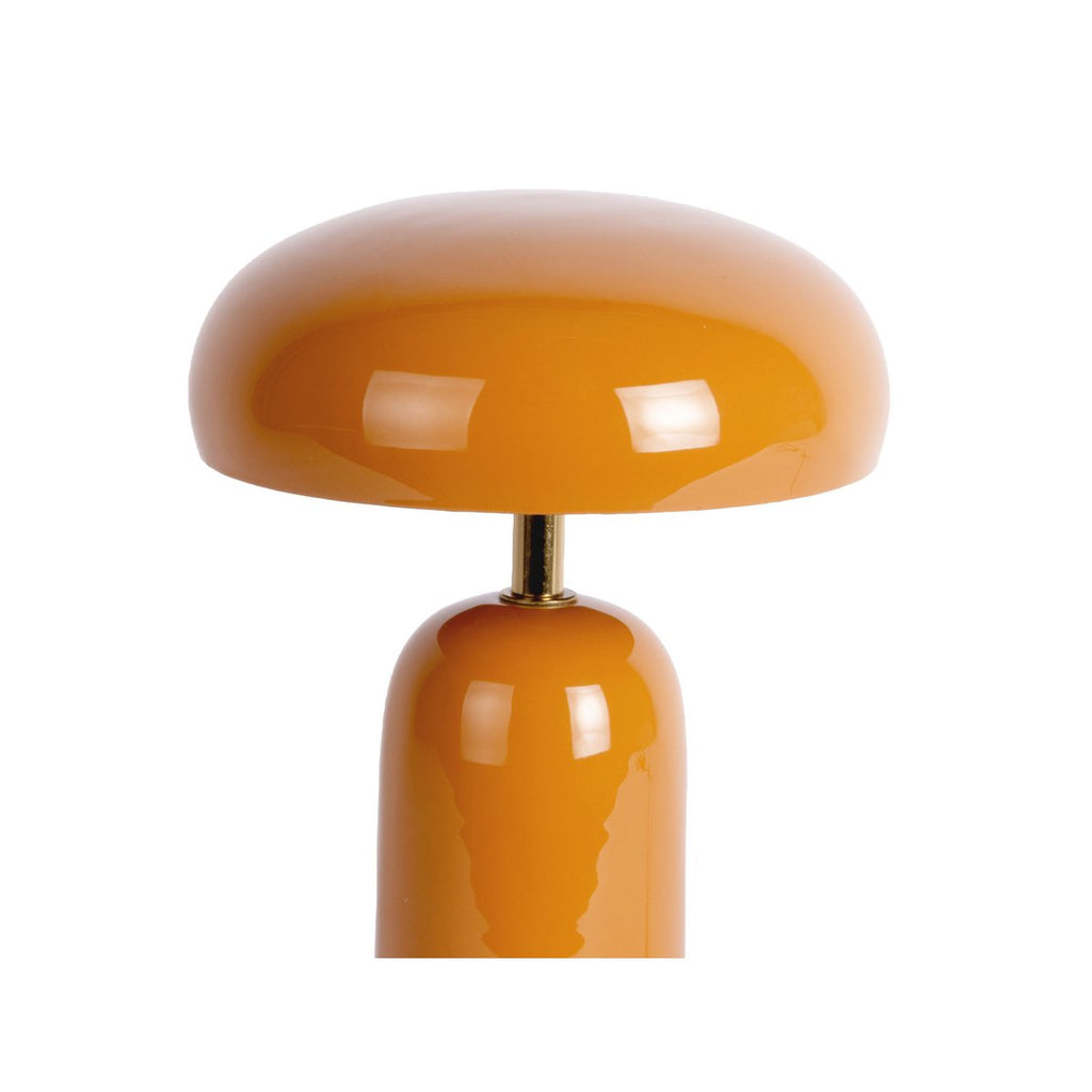 Catania Mushroom Table Lamp — Orange