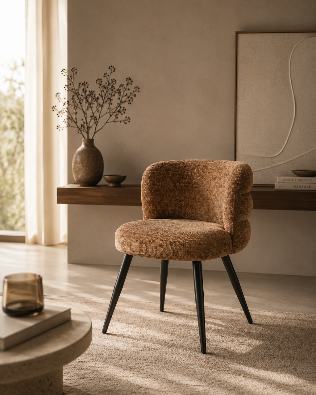 Cloud Chair Caramel  (Set of 2)
