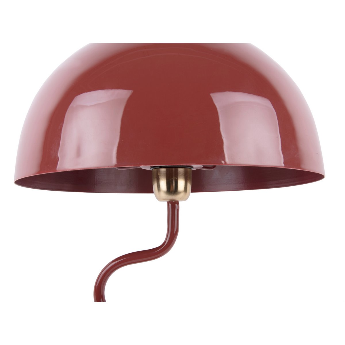 Twist Table Lamp — Red
