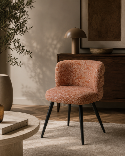 Cloud Chair Safiya Terracotta  (Set of 2)
