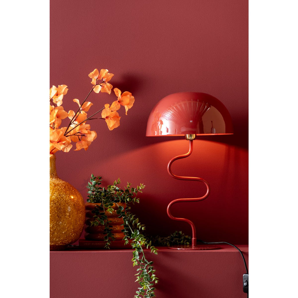 Twist Table Lamp — Red