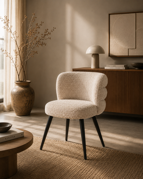 Cloud Chair Cream  (Set of 2)
