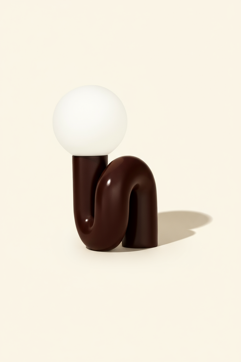 Curva Glow Lamp — The Art of Light in Motion