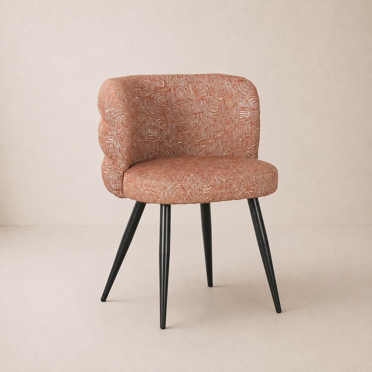 Cloud Chair Safiya Terracotta  (Set of 2)