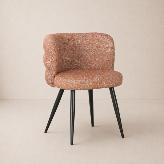 Cloud Chair Safiya Terracotta  (Set of 2)