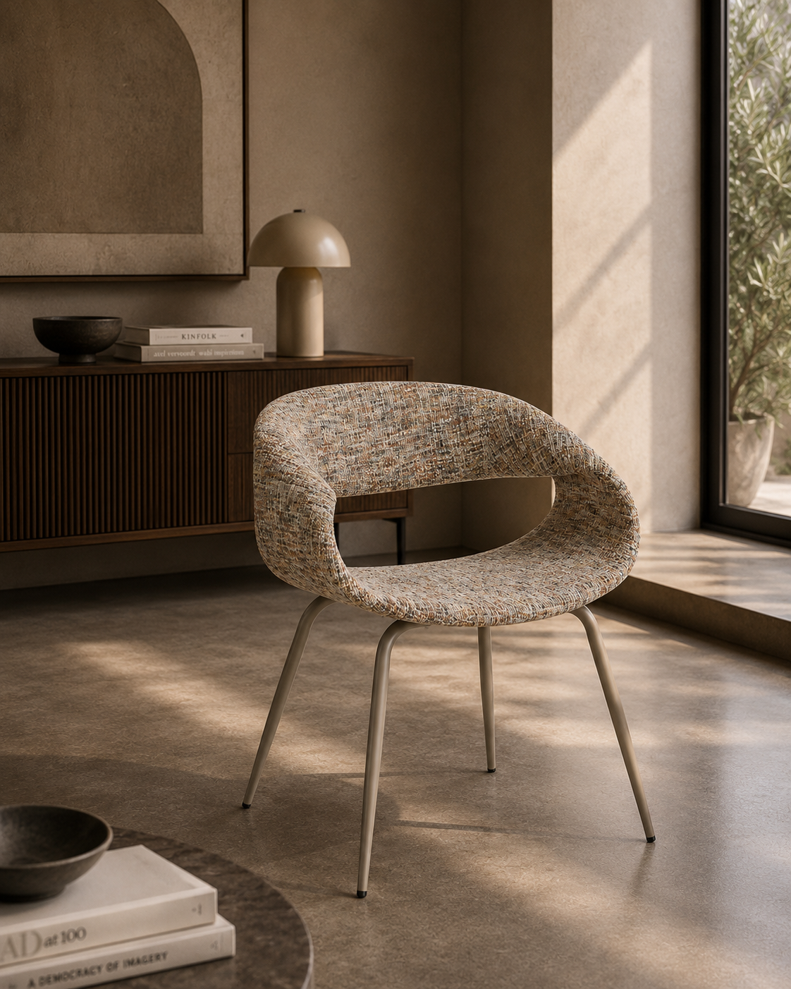 Whale chair Retro (Set of 2)