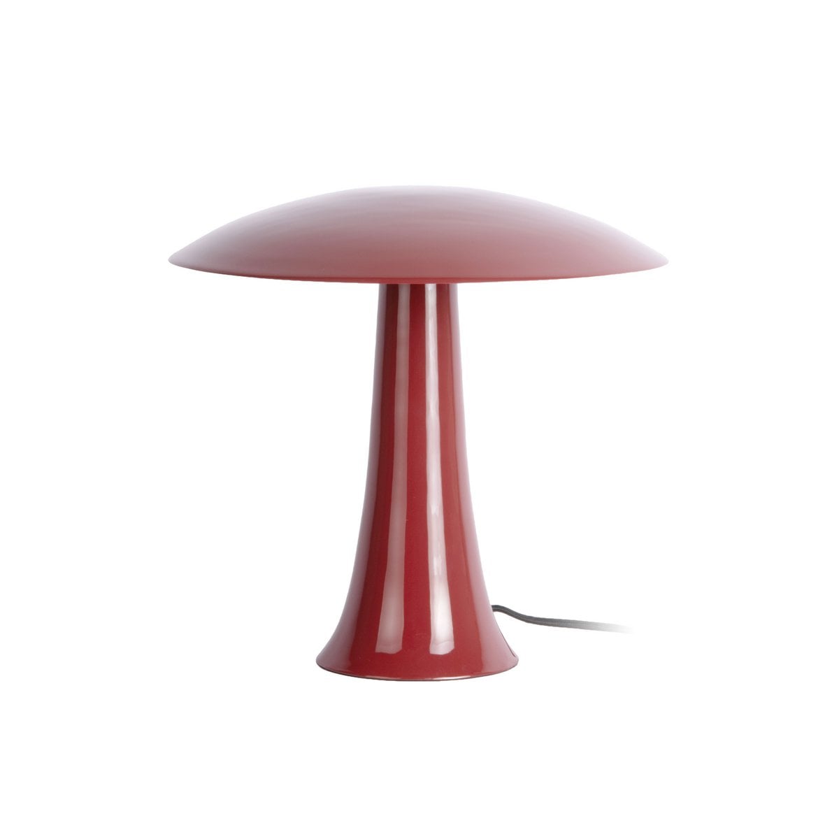 Cadiz Disc Table Lamp — Red