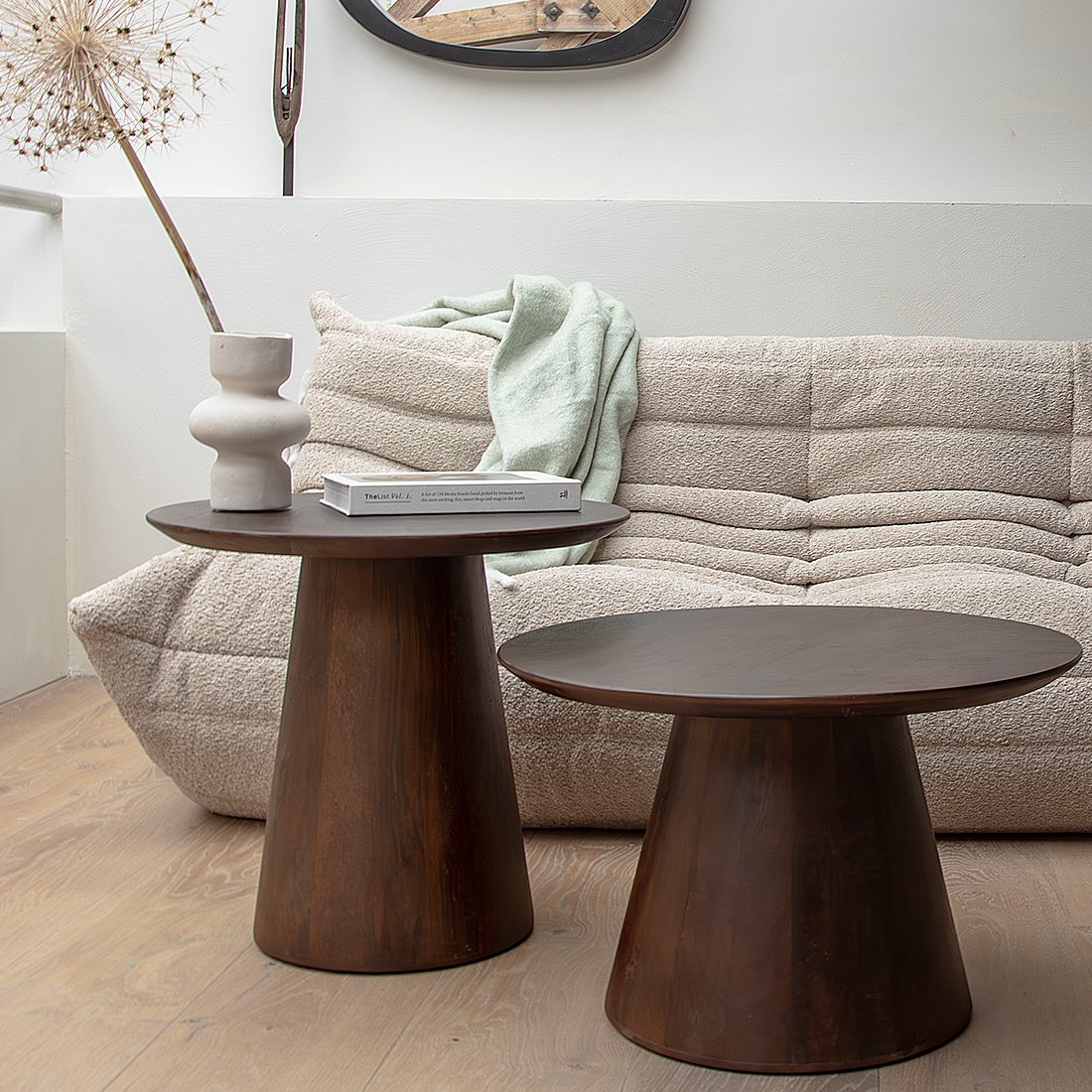 Bullnose Cone Side Table