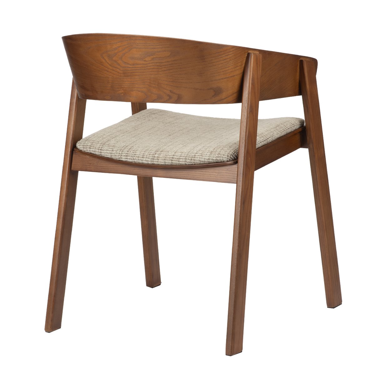 Edo Wooden Armchair Reddish (Set of 2)